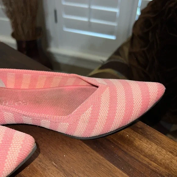 Rothy’s Macaron Stripe Point Limited Edition Retired - Picture 10 of 12